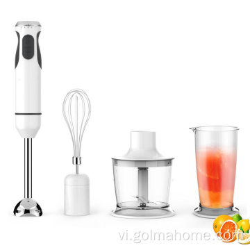 Chế độ đa tốc độ và Turbo 500W Máy trộn thực phẩm cầm tay Bộ lọc Blender Bộ Máy xay sinh tố